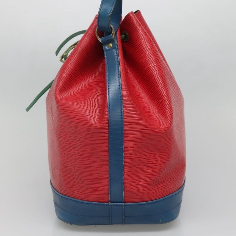 Authentic LOUIS VUITTON Epi Toriko color Noe Bag Red Blue Green M44084 LV - Picture 11 of 16